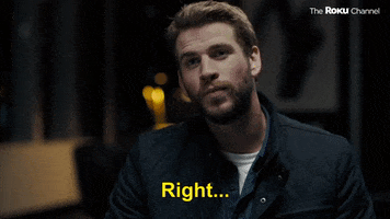 Liam Hemsworth GIF by The Roku Channel