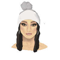 Makeup Hat Sticker