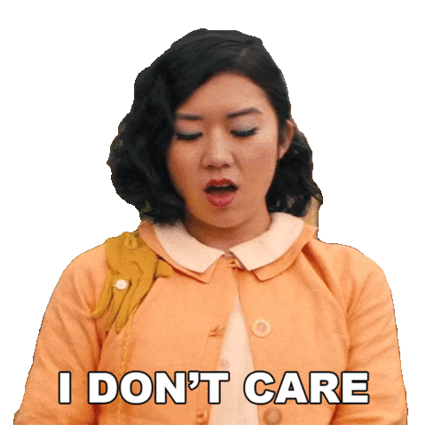 Pink Ladies I Dont Care Sticker by Paramount+