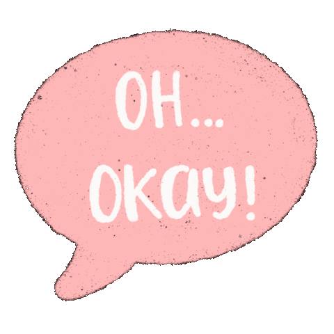 Its Okay Ok Sticker