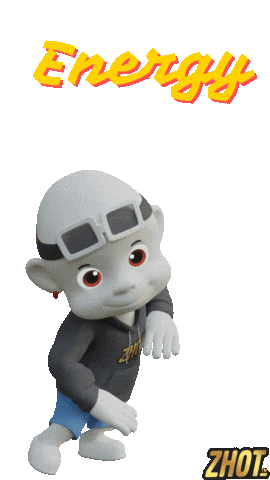 Power Up Go Time Sticker by Zhot