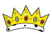 snagtights queen crown drag dragqueen Sticker