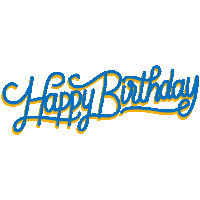 Happy Birthday Sticker by Union Lido