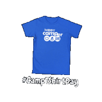 Tshirt Camplife Sticker by Happy Camper Live