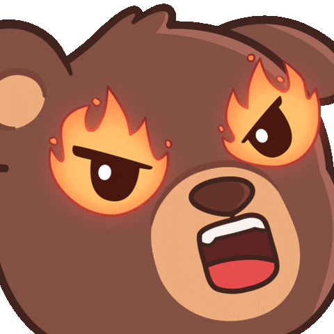 Angry Fire GIF by BEARISH