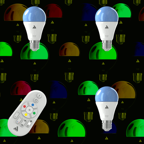 connected lighting ampoule connectÃ©e GIF by AwoX