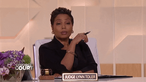 DivorceCourt giphyupload excited laughing shocked GIF