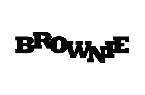 TheBrownies giphyupload black text the brownie agency brownie twist Sticker