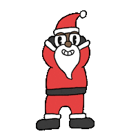 Happy Santa Claus Sticker by Santiagoz96