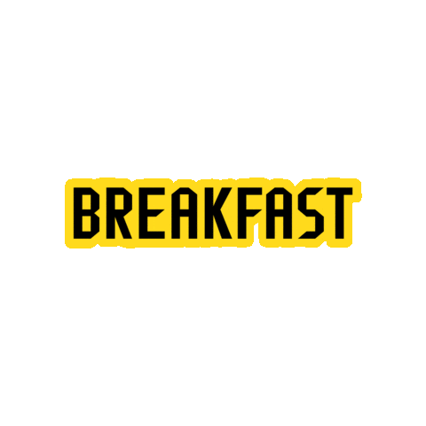 Breakfast Sticker