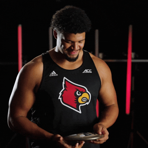 Track Field Go Cards GIF by Louisville Cardinals