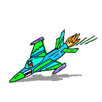 fight sky Sticker