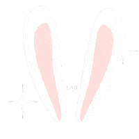 Bunny Rabbit Sticker by Lab Studios