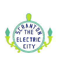 Electric City Scranton Sticker by Posture Interactive
