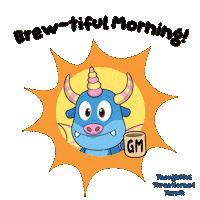 Coffee Sun Sticker by VeeFriends