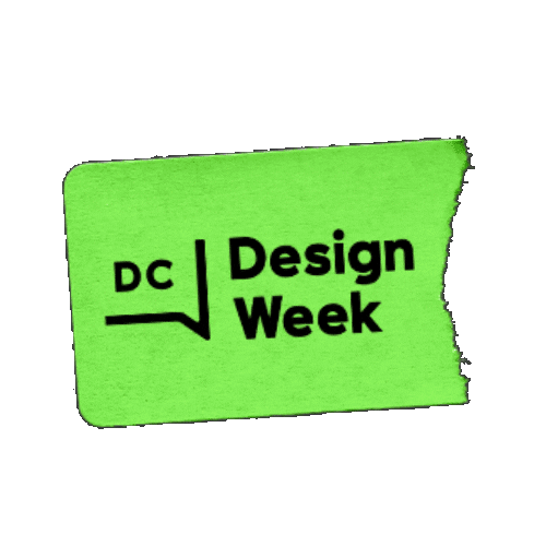 Washington Dc Animation Sticker by DC Design Week