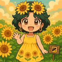 Flower Power Chibi GIF by Persona