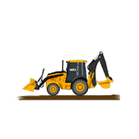 tmrmaquinaria cat case john deere tmr Sticker