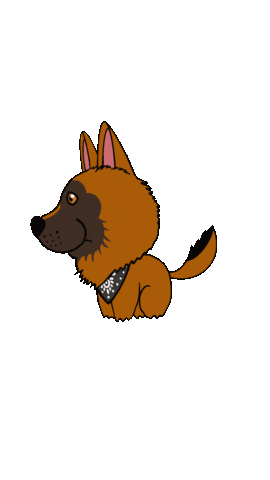 ueda-takayuki giphyupload dog hello sam Sticker