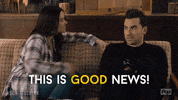 Excited Pop Tv GIF by Schitt's Creek