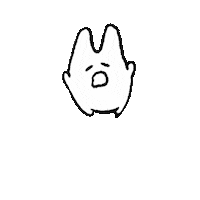 Rabbit うさぎ Sticker