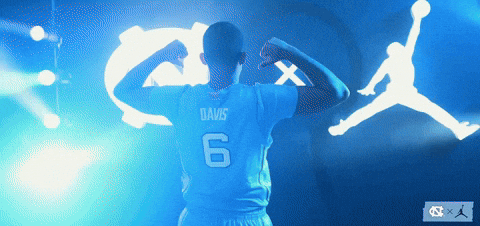 University Of North Carolina Basketball GIF by UNC Tar Heels