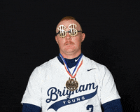 College Baseball Thumbs Up GIF by BYU Cougars