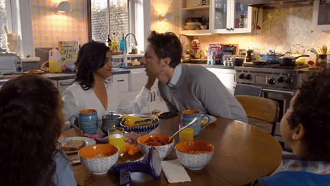 zach braff kiss GIF by ABC Network