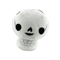 Halloween Skull Sticker by I Heart Guts