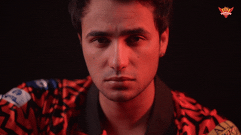 Fire Abhishek GIF by SunRisers Hyderabad