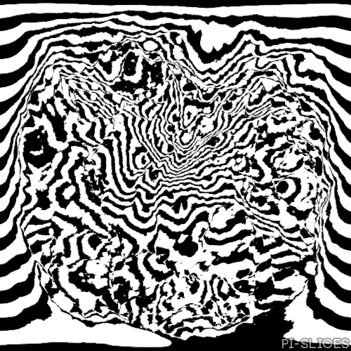 black and white loop GIF by Pi-Slices
