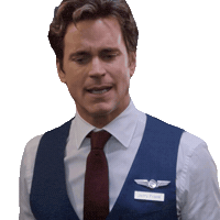 Matt Bomer No Sticker by HULU