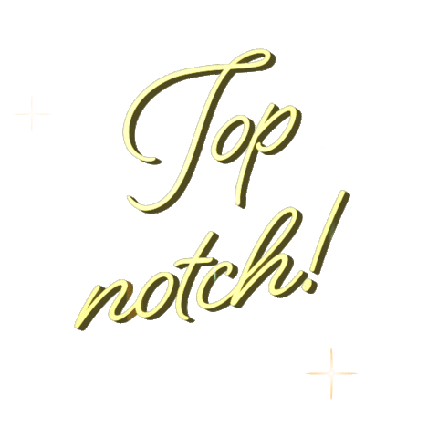 Top Notch Sticker by We Aim to Please