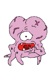 churchofdivineapathy huh fly alien church GIF