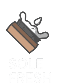 SoleFreshru sneakers cleaning dirt foam Sticker