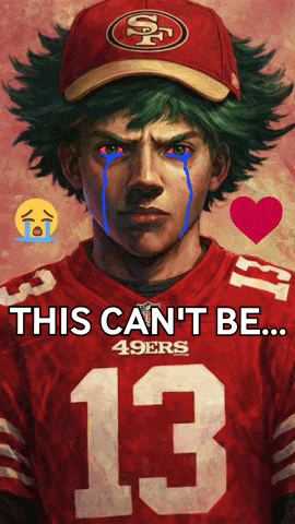 NostromoFrizz 49ers deku loss this cant be GIF