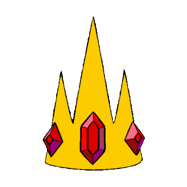 queen crown STICKER by imoji
