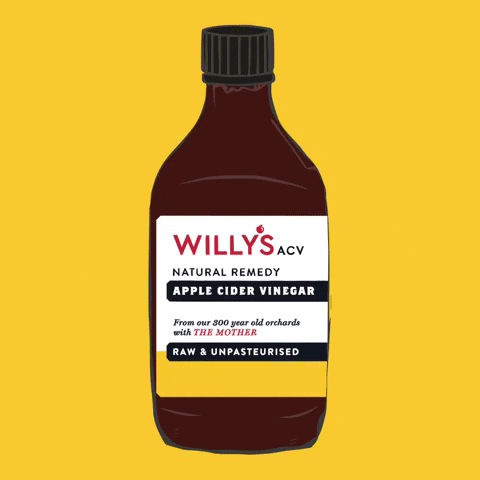 willysacv honey acv apple cider vinegar GIF