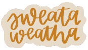 Sweater Weather Fall Sticker