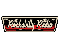 rockabillyradio radio rock n roll rockabilly rockin Sticker