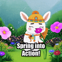 Flowers Spring GIF by Llamaozi