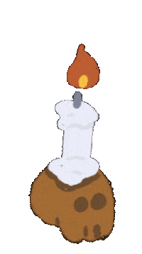 Halloween Fire Sticker