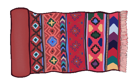Carpet Qazwsx Sticker