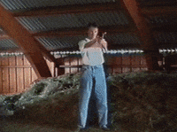 mortyolsen action bang guns farm GIF