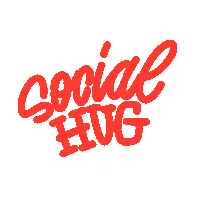 Miss You Hug Sticker by The Social Club