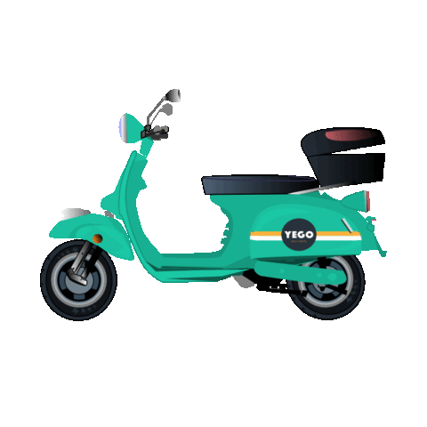 scooter yego Sticker