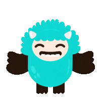 Happy Little Monster Sticker by OxEducation