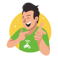 let's go love Sticker by GO-JEK