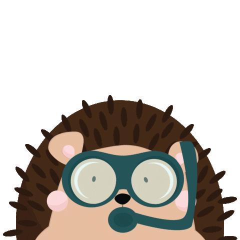 cinziopeillustration giphyupload summer animals holiday Sticker