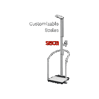 Scales Customize Sticker by seca North America